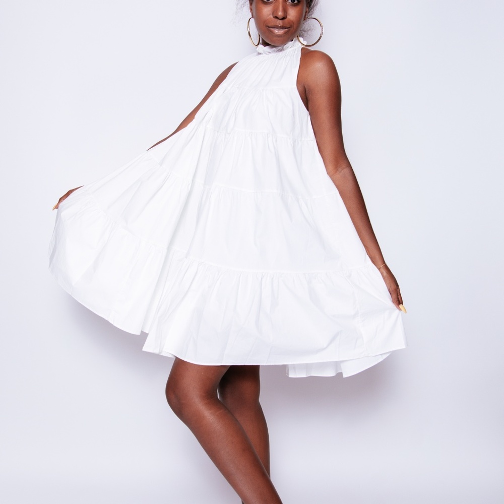 Sleeveless Baby Doll Dress